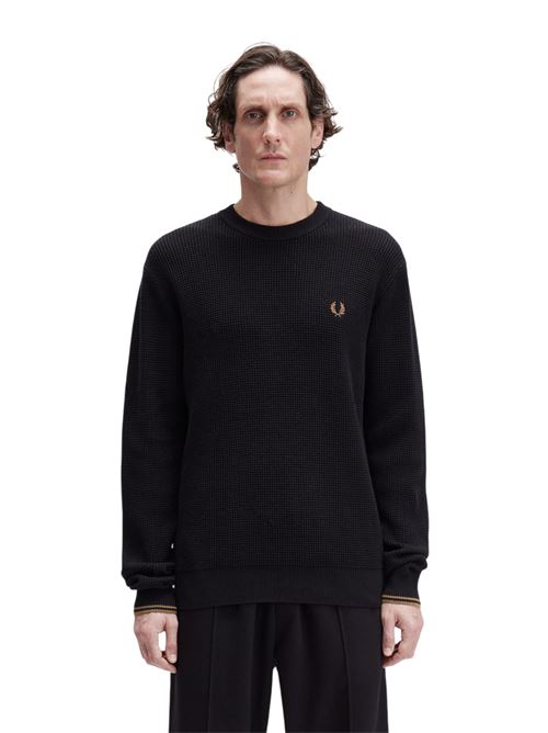 K6507102 NERO FRED PERRY | K6507102 NERO